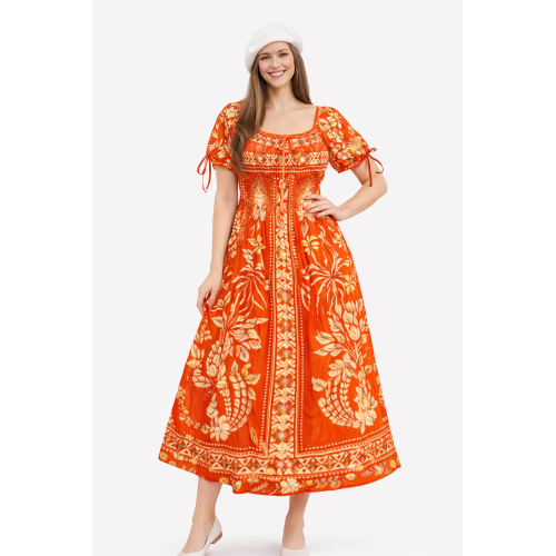Rayon Bobbin Dress for Women | All Designs Available | Free Size (Small to 5XL) | Soft & Breathable Fabric | Casual & Daily Wear