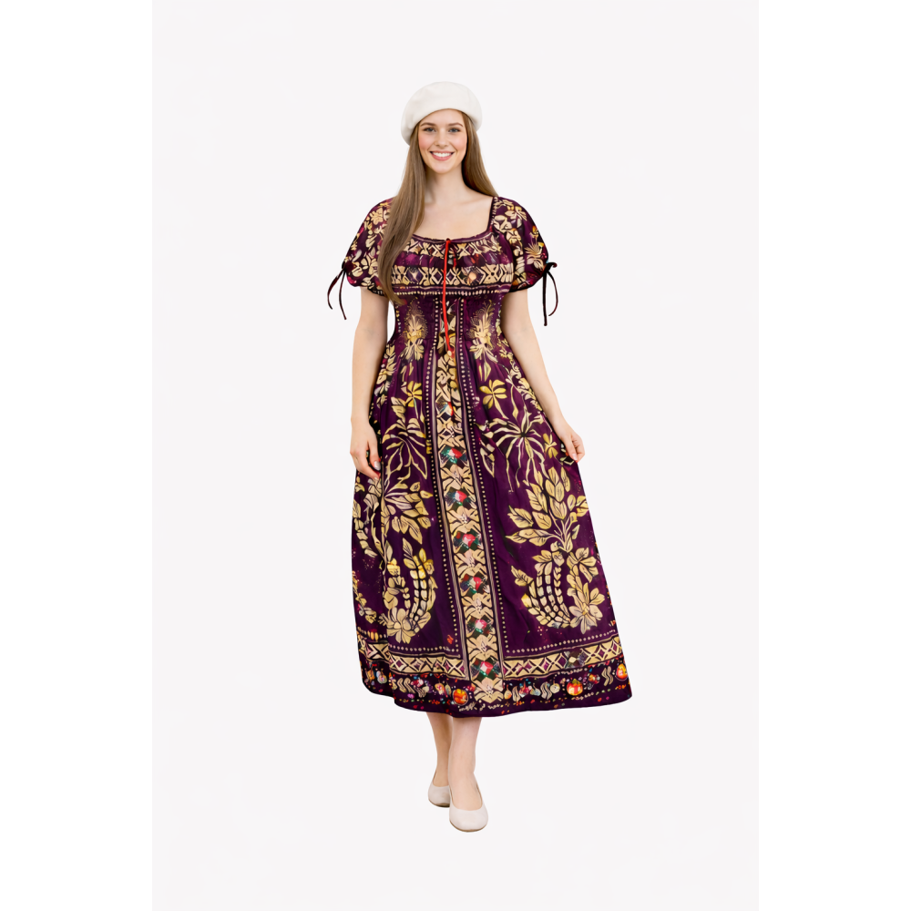 Rayon Bobbin Dress for Women | All Designs Available | Free Size (Small to 5XL) | Soft & Breathable Fabric | Casual & Daily Wear