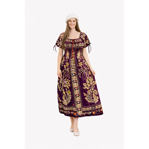 Rayon Bobbin Dress for Women | All Designs Available | Free Size (Small to 5XL) | Soft & Breathable Fabric | Casual & Daily Wear