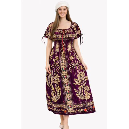 Rayon Bobbin Dress for Women | All Designs Available | Free Size (Small to 5XL) | Soft & Breathable Fabric | Casual & Daily Wear