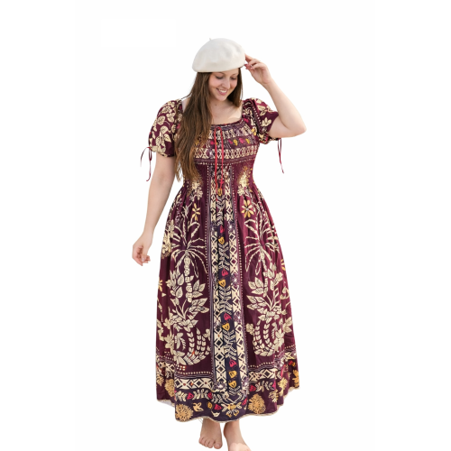 Rayon Bobbin Dress for Women | All Designs Available | Free Size (Small to 5XL) | Soft & Breathable Fabric | Casual & Daily Wear