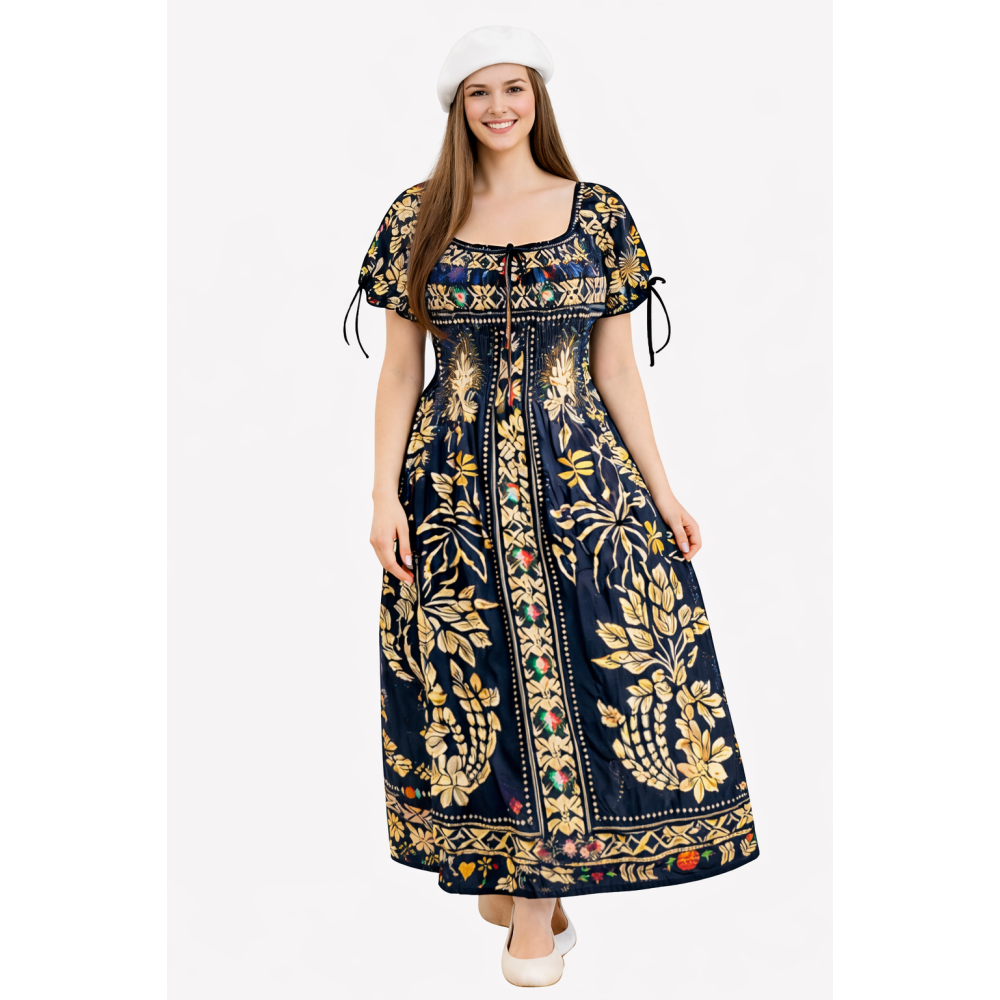 Rayon Bobbin Dress for Women | All Designs Available | Free Size (Small to 5XL) | Soft & Breathable Fabric | Casual & Daily Wear