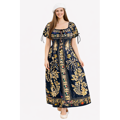 Rayon Bobbin Dress for Women | All Designs Available | Free Size (Small to 5XL) | Soft & Breathable Fabric | Casual & Daily Wear