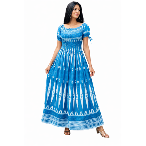 Women’s Rayon Bobbin Dress | All Designer Patterns Available | Free Size (S to 5XL) | Comfortable Stretch Fit Casual & Party Wear
