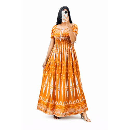 Women’s Rayon Bobbin Dress | All Designer Patterns Available | Free Size (S to 5XL) | Comfortable Stretch Fit Casual & Party Wear