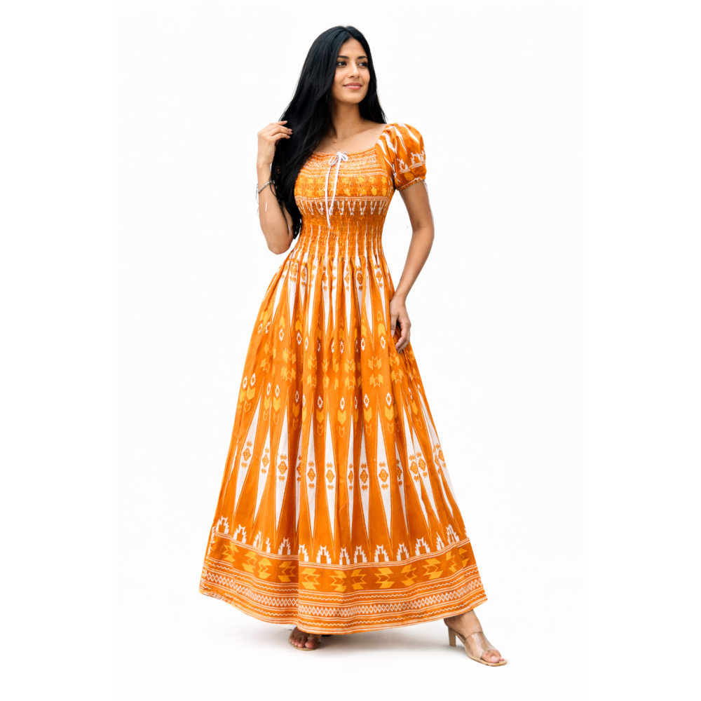 Women’s Rayon Bobbin Dress | All Designer Patterns Available | Free Size (S to 5XL) | Comfortable Stretch Fit Casual & Party Wear