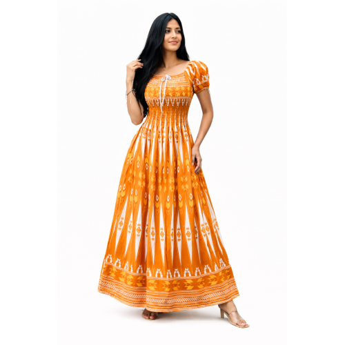 Women’s Rayon Bobbin Dress | All Designer Patterns Available | Free Size (S to 5XL) | Comfortable Stretch Fit Casual & Party Wear