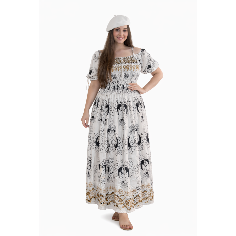 Women’s Rayon Bobbin Dress | All Designer Patterns Available | Free Size (S to 5XL) | Comfortable Stretch Fit Casual & Party Wear