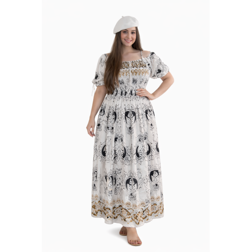 Women’s Rayon Bobbin Dress | All Designer Patterns Available | Free Size (S to 5XL) | Comfortable Stretch Fit Casual & Party Wear