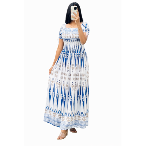 Women’s Rayon Bobbin Dress | All Designer Patterns Available | Free Size (S to 5XL) | Comfortable Stretch Fit Casual & Party Wear