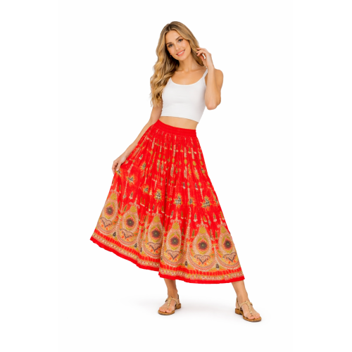 Women’s Gold Skirt with Sequin Work | Party Wear Gild Skirt | Available With & Without Work | Multiple Shades | Lightweight Festive Skirt