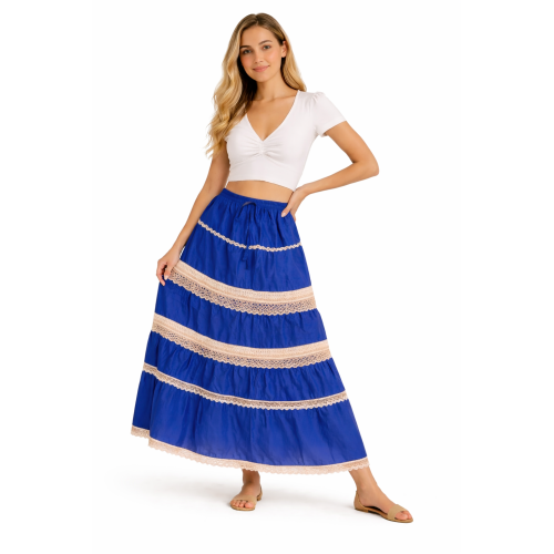 Cotton Cambric Skirt for Women | Soft & Breathable Fabric | All Shades Available | Comfortable Casual & Daily Wear Skirt