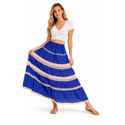 Cotton Cambric Skirt for Women | Soft & Breathable Fabric | All Shades Available | Comfortable Casual & Daily Wear Skirt
