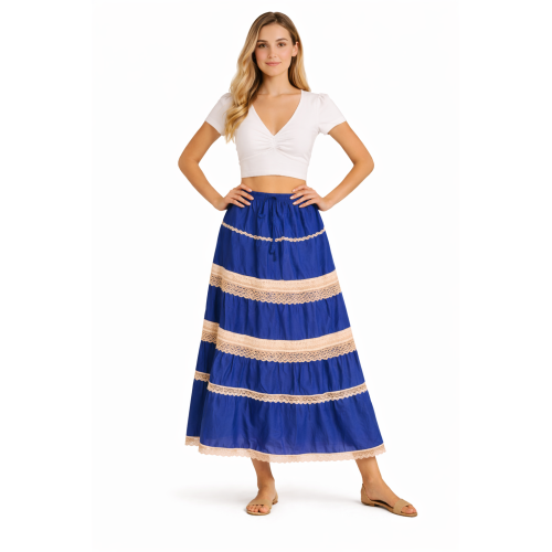 Cotton Cambric Skirt for Women | Soft & Breathable Fabric | All Shades Available | Comfortable Casual & Daily Wear Skirt