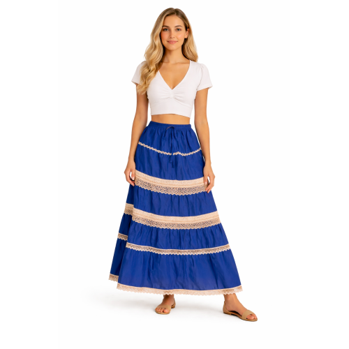 Cotton Cambric Skirt for Women | Soft & Breathable Fabric | All Shades Available | Comfortable Casual & Daily Wear Skirt