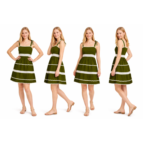 Rayon Dress for Women | Back Smoking Elastic Fit | Soft & Breathable Rayon Fabric | Casual & Daily Wear Dress | Free Size