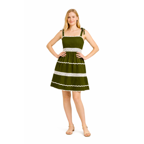 Rayon Dress for Women | Back Smoking Elastic Fit | Soft & Breathable Rayon Fabric | Casual & Daily Wear Dress | Free Size