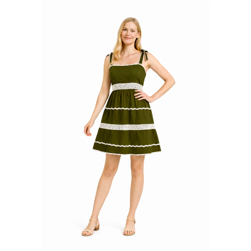 Rayon Dress for Women | Back Smoking Elastic Fit | Soft & Breathable Rayon Fabric | Casual & Daily Wear Dress | Free Size