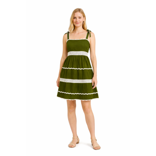 Rayon Dress for Women | Back Smoking Elastic Fit | Soft & Breathable Rayon Fabric | Casual & Daily Wear Dress | Free Size