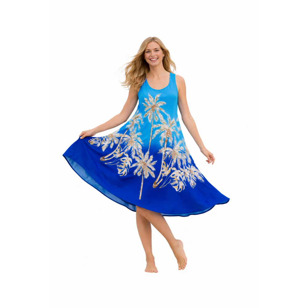 Rayon Umbrella Dress for Women | All Over Printed Flared Dress | Soft & Breathable Fabric | Casual & Festive Wear | Free Size | Affordable Fashion