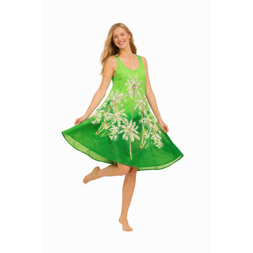 Rayon Umbrella Dress for Women | All Over Printed Flared Dress | Soft & Breathable Fabric | Casual & Festive Wear | Free Size | Affordable Fashion