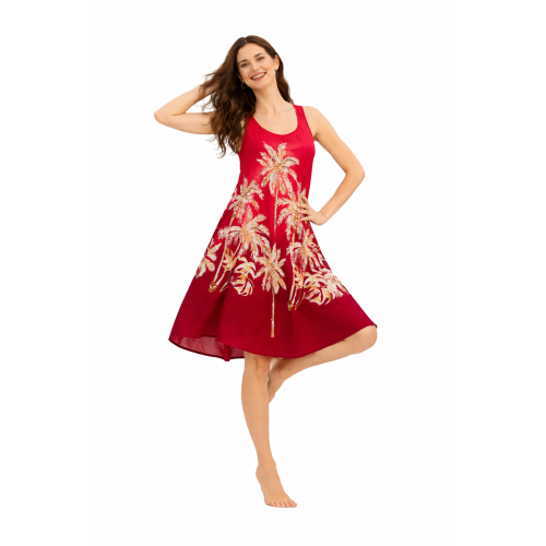 Rayon Umbrella Dress for Women | All Over Printed Flared Dress | Soft & Breathable Fabric | Casual & Festive Wear | Free Size | Affordable Fashion