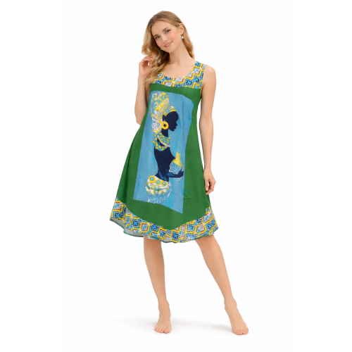 Rayon Umbrella Dress for Women | All Over Printed Flared Dress | Soft & Breathable Fabric | Casual & Festive Wear | Free Size | Affordable Fashion