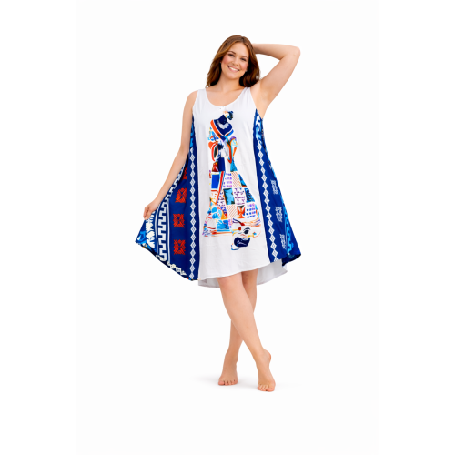Rayon Umbrella Dress for Women | All Over Printed Flared Dress | Soft & Breathable Fabric | Casual & Festive Wear | Free Size | Affordable Fashion