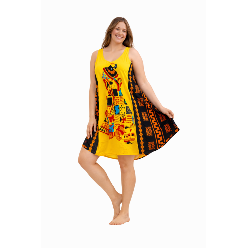 Rayon Umbrella Dress for Women | All Over Printed Flared Dress | Soft & Breathable Fabric | Casual & Festive Wear | Free Size | Affordable Fashion