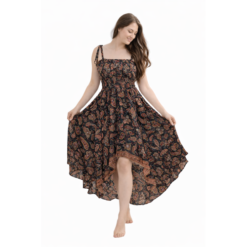 Women’s Silk Dress | New Collection | Soft & Lightweight Fabric | Elastic Free Size | Comfortable Fit | Party & Casual Wear