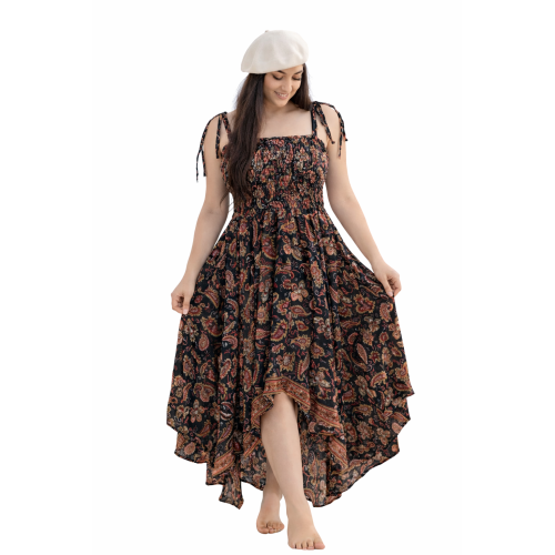 Women’s Silk Dress | New Collection | Soft & Lightweight Fabric | Elastic Free Size | Comfortable Fit | Party & Casual Wear