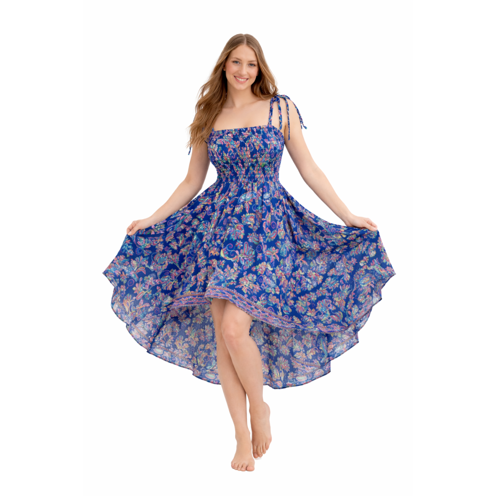 Women’s Silk Dress | New Collection | Soft & Lightweight Fabric | Elastic Free Size | Comfortable Fit | Party & Casual Wear