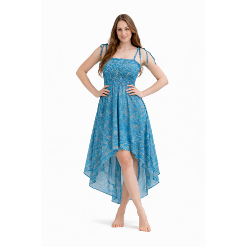 Women’s Silk Dress | New Collection | Soft & Lightweight Fabric | Elastic Free Size | Comfortable Fit | Party & Casual Wear