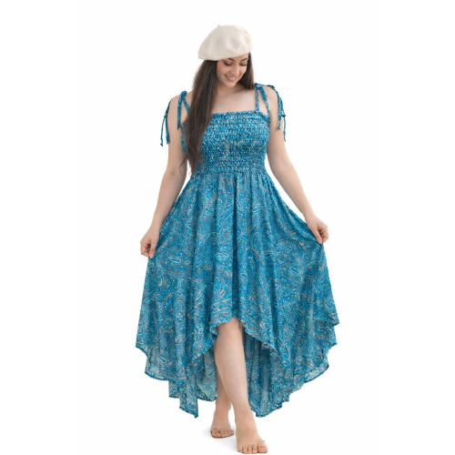 Women’s Silk Dress | New Collection | Soft & Lightweight Fabric | Elastic Free Size | Comfortable Fit | Party & Casual Wear