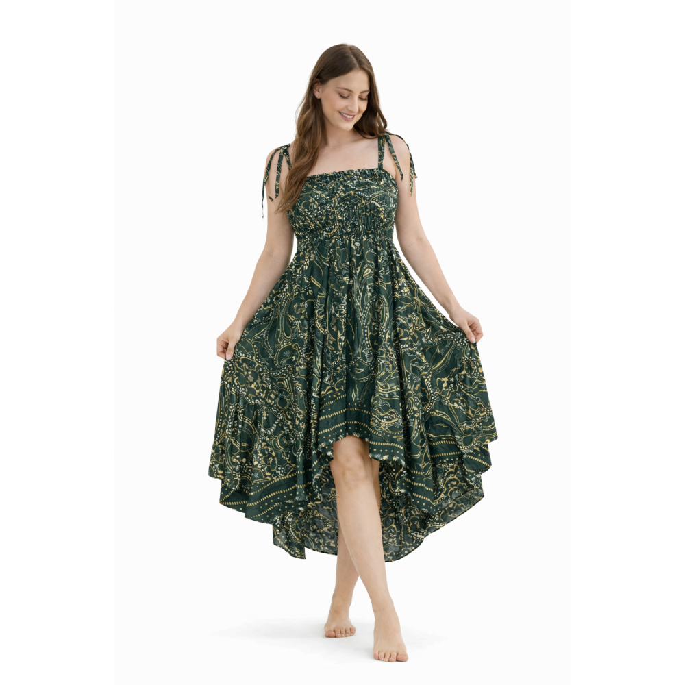 Women’s Silk Dress | New Collection | Soft & Lightweight Fabric | Elastic Free Size | Comfortable Fit | Party & Casual Wear
