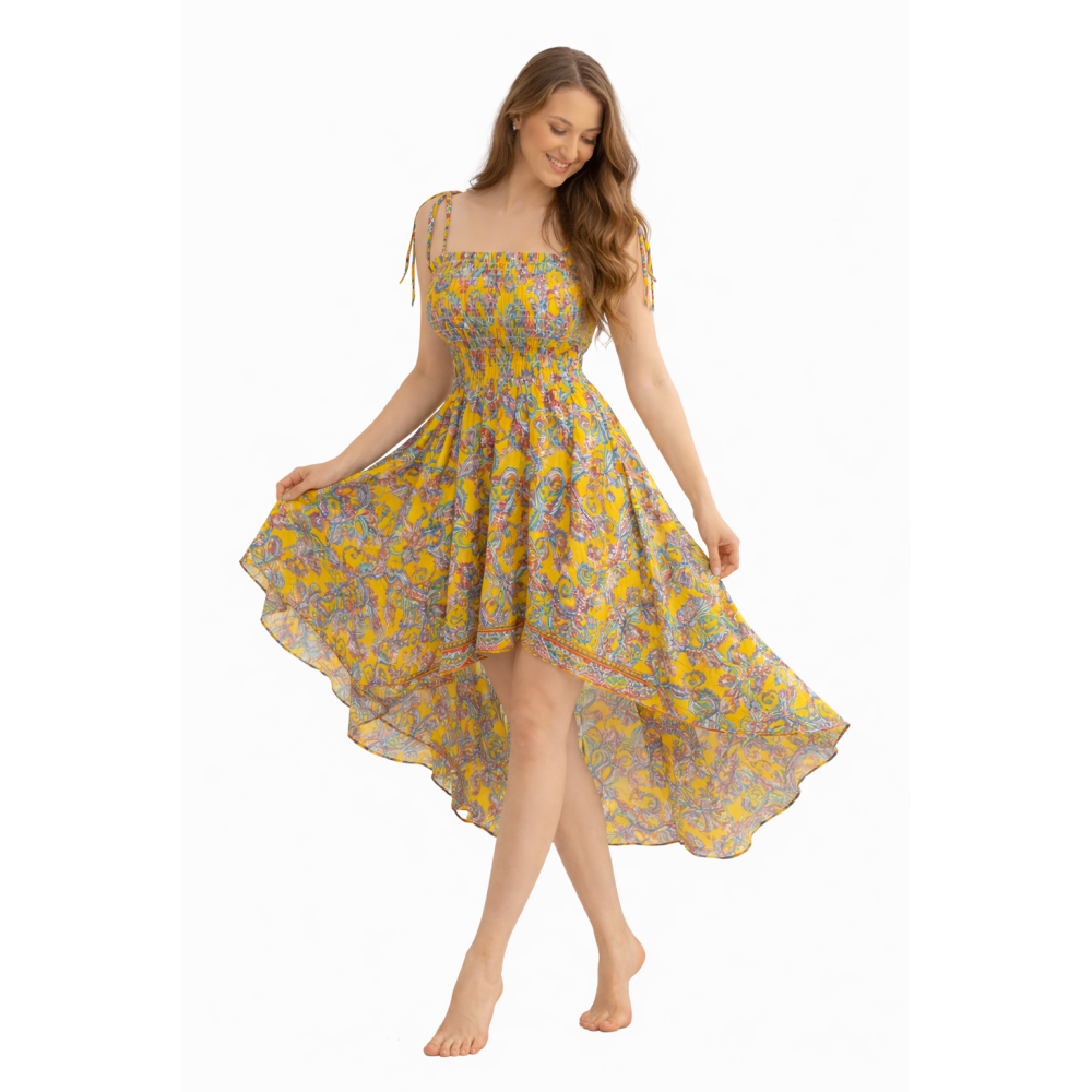 Women’s Silk Dress | New Collection | Soft & Lightweight Fabric | Elastic Free Size | Comfortable Fit | Party & Casual Wear