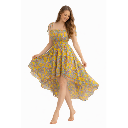 Women’s Silk Dress | New Collection | Soft & Lightweight Fabric | Elastic Free Size | Comfortable Fit | Party & Casual Wear