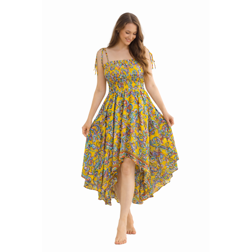 Women’s Silk Dress | New Collection | Soft & Lightweight Fabric | Elastic Free Size | Comfortable Fit | Party & Casual Wear