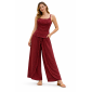 Women Rayon Stonewash Co-Ord Set | New Pattern Strap Top with Dhoti Pants | Trendy Two Piece Outfit | Soft & Breathable Fabric | Casual & Festive Wear