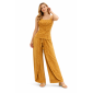 Women Rayon Stonewash Co-Ord Set | New Pattern Strap Top with Dhoti Pants | Trendy Two Piece Outfit | Soft & Breathable Fabric | Casual & Festive Wear