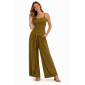 Women Rayon Stonewash Co-Ord Set | New Pattern Strap Top with Dhoti Pants | Trendy Two Piece Outfit | Soft & Breathable Fabric | Casual & Festive Wear